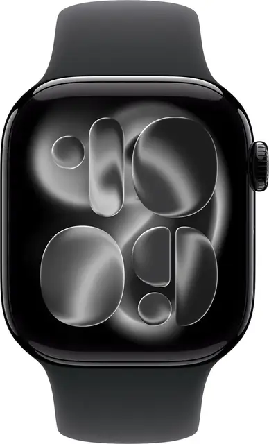 42 mm · Sport Band M/L · Jet Black Aluminum